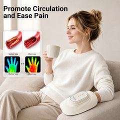 LUMIPRESS Red Light Compression Hand Massager